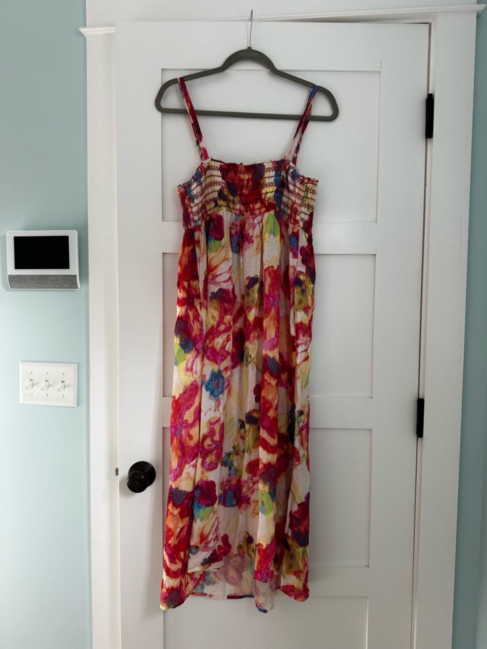 Anthropologie Smocked Floral Dress - Picture 5 of 6